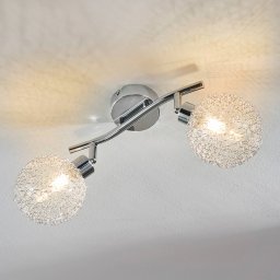 Lindby Ticino ceiling light, 2-bulb