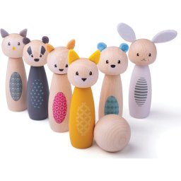 Bigjigs Toys Wooden Bowling Toy toy set wooden 2y+ 7 pc