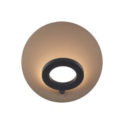 Knapstein LED wall light Meggi, bronze/black effect gesture control