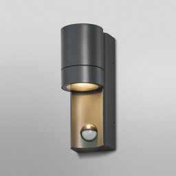 OSRAM ENDURA CLASSIC ISIDOR outdoor wall lamp with sensor, dark grey