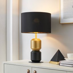 EGLO Stars Of Light table lamp Laurignano, black/gold