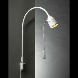 SIS-Licht LED bedside reading light with flexible arm and red light