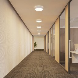 Arcchio LED ceiling lamp Vanida, white, Ø 40 cm, up/down