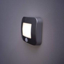 OSRAM NIGHTLUX HALL night light, silver sensor, battery IP54