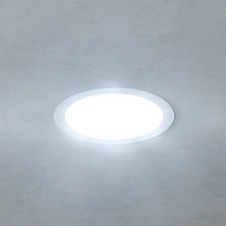 OSRAM LED recessed ceiling light SLIM, Ø 12 cm, 6,500 K, white