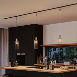 Paulmann URail lampshade Biraha 2Easy, anthracite, Ø 12 cm