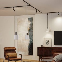 Paulmann URail lampshade Tallis 2Easy, matt white