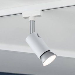 Paulmann URail track spotlight Pure I, matt white, GU10, metal