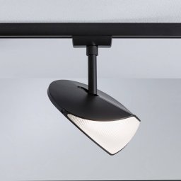 Paulmann URail track spotlight Alejandro black 4,000K dimmable