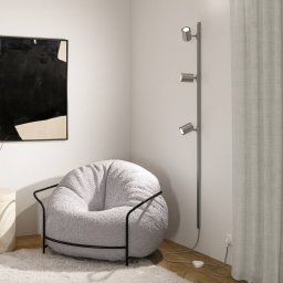 Paulmann URail LED track spotlight Luxe Zigbee chrome matt GU10