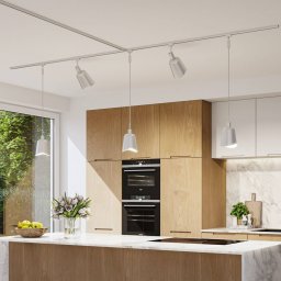 Paulmann lampshade U-Rail Alvaro white/chrome DecoSystems