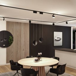 Paulmann URail pendant Alejandro black 4,000 K 3-step dimmable