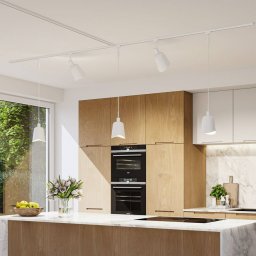 Paulmann lampshade U-Rail Alvaro white/gold DecoSystems