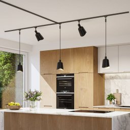 Paulmann lampshade U-Rail Alvaro black/gold DecoSystems