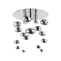 Nowodvorski Lighting Salva C ceiling light with glass elements