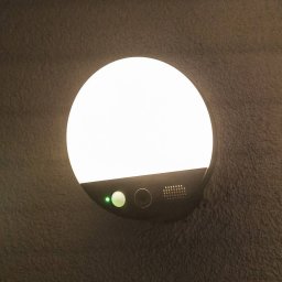 OSRAM SMART+ WiFi outdoor wall lamp ROUND, camera, sensor, grey