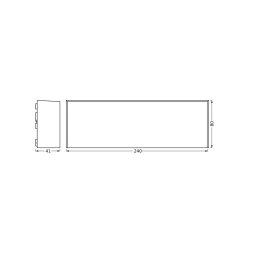 OSRAM ENDURA STYLE IVO LED outdoor wall light, dark grey IP65