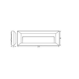OSRAM LED outdoor wall lamp ENDURA STYLE IVAN, dark grey, IP65