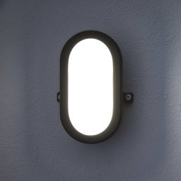 OSRAM LED outdoor wall lamp BULKHEAD black 6W plastic IP54