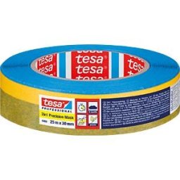 TESA 04460 - tesa® painter's tape, precision masking tape, blue, 25 mm