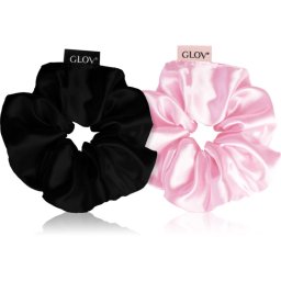 GLOV Scrunchies S Hair Elastics Pink/Black 2 pc