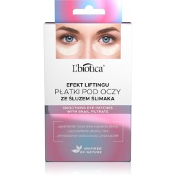 L’biotica Eye Patches Rejuvenating Smoothing Eye Mask with snail extract 1 pc