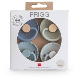 FRIGG 4 Pack Edition Size 1:0-6 months dummy Skyline Serenity