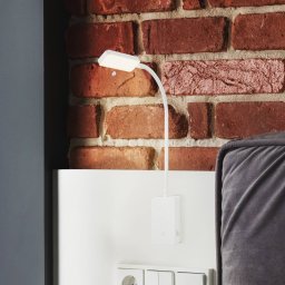 Briloner LED rechargeable table lamp Cielo, white, height 56 cm, plastic