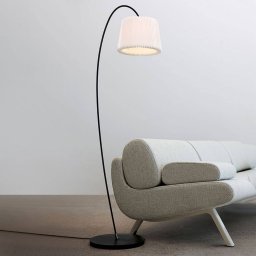 Snowdrop 320 Floor Lamp White/Paper - LE KLINT