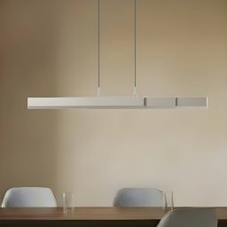 Lucande Torven LED pendant light, aluminium, CCT, extendable