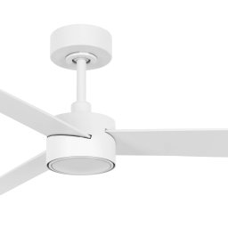 Beacon Lighting Beacon ceiling fan with light Climate IV, white, quiet