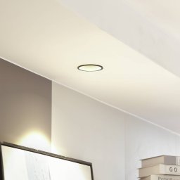 Arcchio LED downlight Niria, black, 2,700K