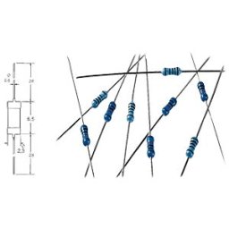 YAGEO METALL 11,8K - Metal film resistor 11.8 kOhm