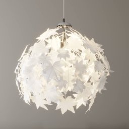 Lindby Pendant lamp Maple with leaf design
