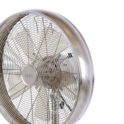 Beacon Lighting Beacon pedestal fan Breeze chrome-coloured, round base, quiet