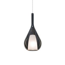 Ideallux Ideal Lux Kalique 3 hanging light, smoke grey, Ø 18 cm
