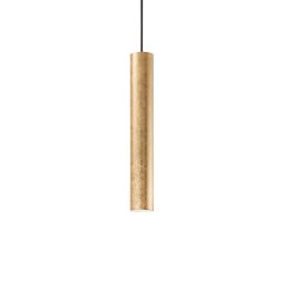 Ideallux Ideal Lux pendant light, gold-coloured, Ø 6 cm, metal