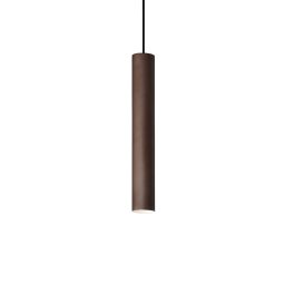 Ideallux Ideal Lux pendant light, dark brown, Ø 6 cm, metal