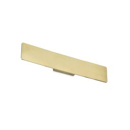 Ideallux Ideal Lux LED wall lamp Zig Zap, width 53 cm, brass-coloured