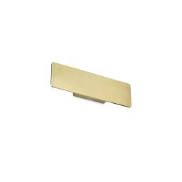 Ideallux Ideal Lux LED wall lamp Zig Zap, width 29 cm, brass colour