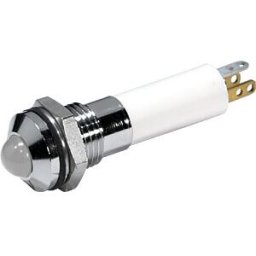 CML TECHNOLOGIES 19TR0A12 - LED signal light, red/green/yellow, 12 VDC, Ø8 mm, 10/20/30 mcd