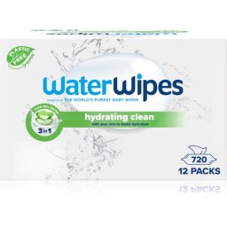 WaterWipes Hydrating Clean Refreshing Wet Wipes 12x60 pc