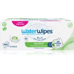WaterWipes Hydrating Clean Refreshing Wet Wipes 6x60 pc