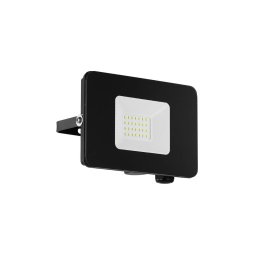 EGLO Faedo 3 LED outdoor spotlight in black, 20 W