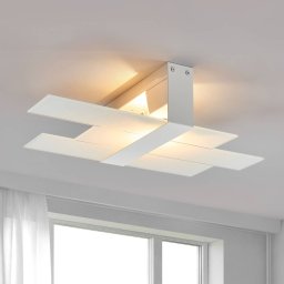 Linea Light Modern ceiling light Triad, 48 cm, white
