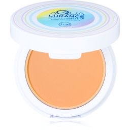 J.Cat Beauty Aquasurance Compact Powder Foundation for medium to full coverage shade 102A Light Beige 9 g
