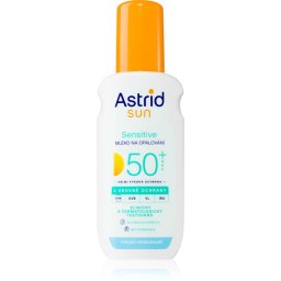 Astrid Sun Sensitive Suntan Milk Spray SPF 50+ high sun protection 150 ml