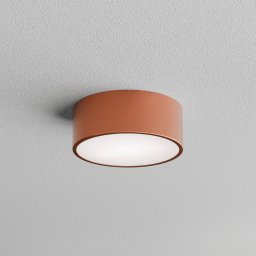 TEMAR LIGHTING Cleo 200 ceiling lamp, copper, sensor, IP20, Ø 20 cm, E27