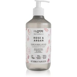 I Love Naturals Rose & Argan Body Lotion 500 ml