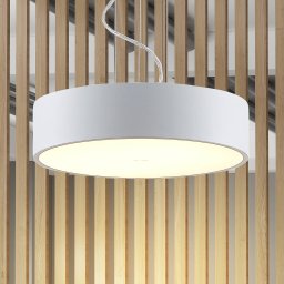 Arcchio LED hanging light Noabelle, Ø 40 cm, white, metal